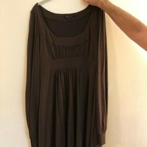 BCBG MAX AZRIA BROWN DRESS